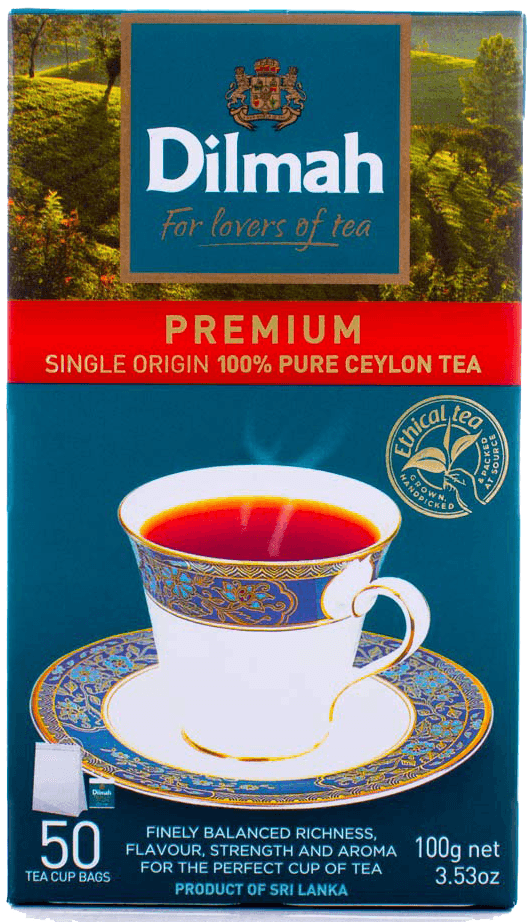 Tea — Premium tea selections including black and green blends